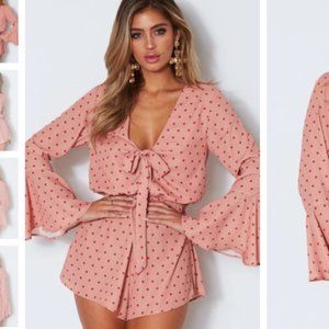 ON HOLD - NWT White Fox Boutique Romper